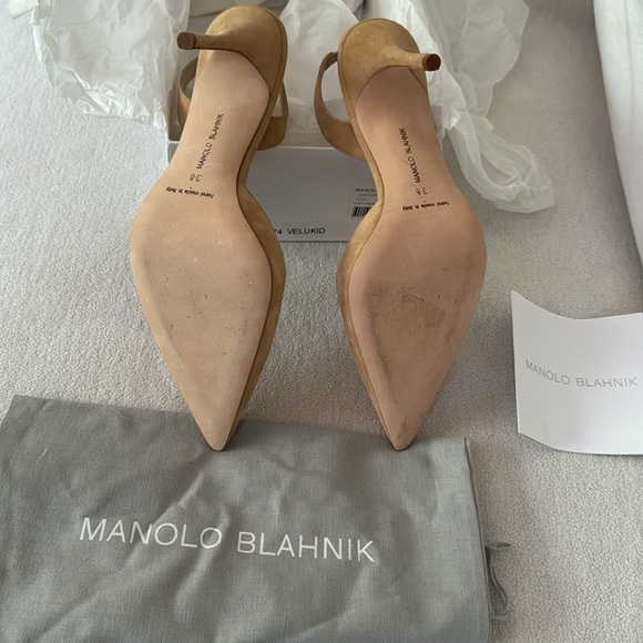 Manolo Blahnik Carolyne 90 sling back - Picture 4 of 4